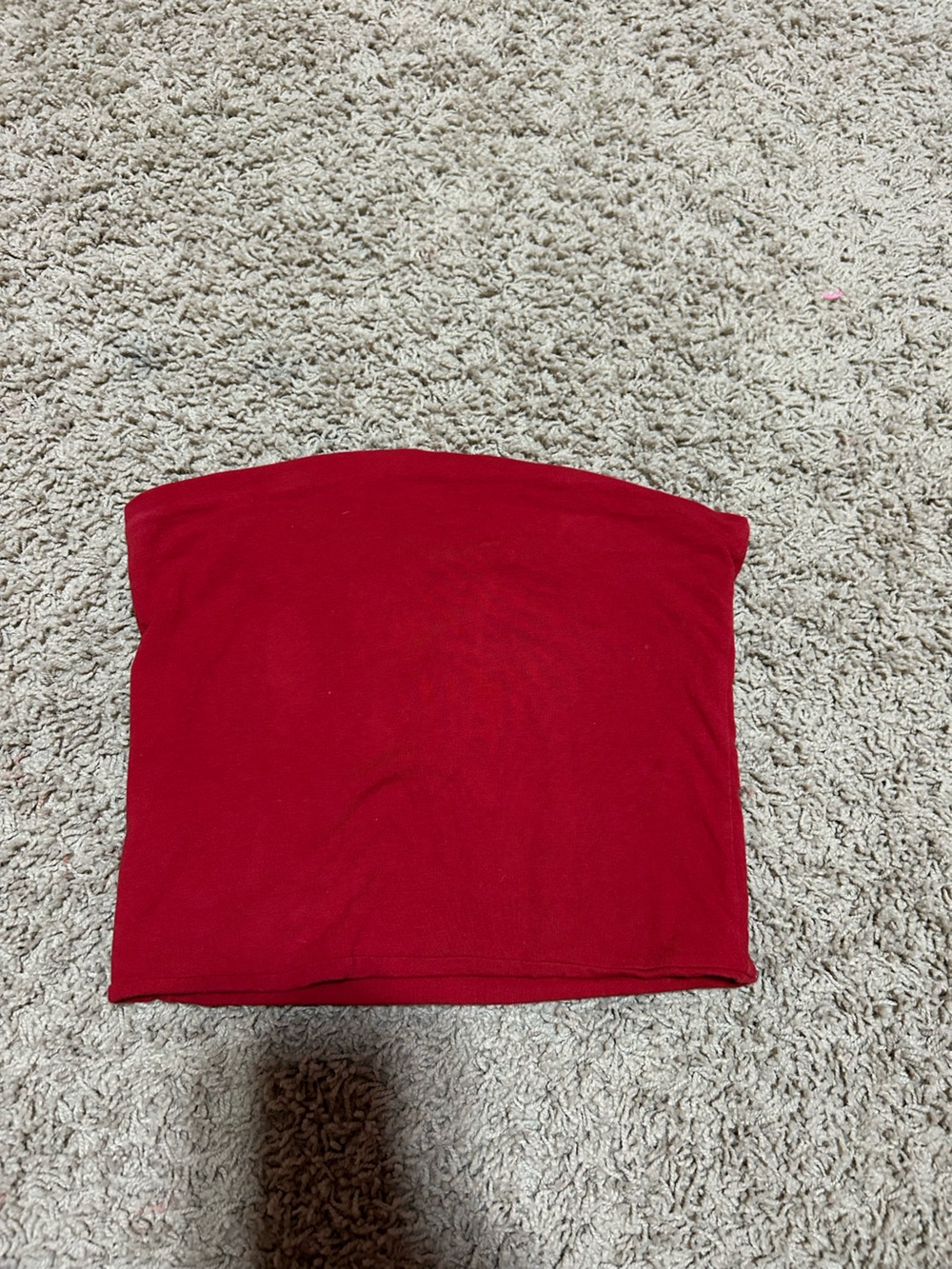 Red Brandy Melville Tube Top